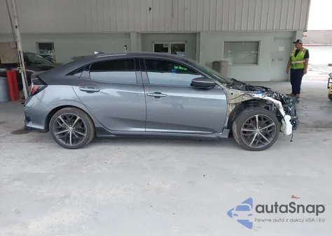 2020 Honda Civic Sport из США, поврежденный, VIN SHHFK7H48LU219068